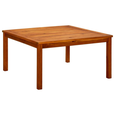 Măsuță de cafea de grădină - 85x85x45 cm - lemn masiv acacia