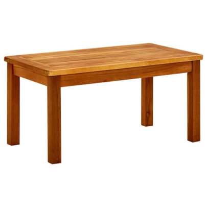 Măsuță de cafea de grădină - 70x40x36 cm - lemn masiv acacia