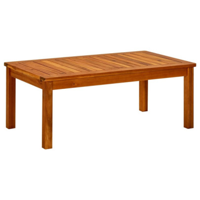 Măsuță de cafea de grădină - 90x50x36 cm - lemn masiv acacia