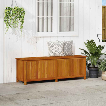 Ladă de depozitare grădină - 175x50x58 cm - lemn masiv de acacia