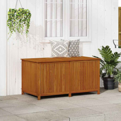 Ladă de depozitare grădină - 150x80x75 cm - lemn masiv de acacia