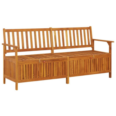 Bancă de depozitare  - 170 cm - lemn masiv de acacia
