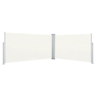 Copertină laterală retractabilă - crem - 160x600 cm