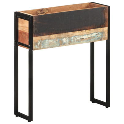 Jardinieră - 60 x 20 x 68 cm - lemn masiv reciclat