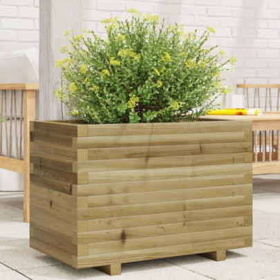 Jardinieră de grădină - 70x40x49,5 cm - lemn de pin impregnat