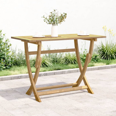 Masă de grădină pliabilă - 110x55x75 cm - lemn masiv de acacia