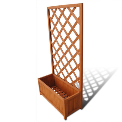 Jardinieră cu spalier - 70 x 30 x 135 cm