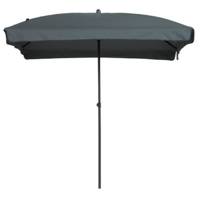 Umbrelă de grădină Patmos Luxe - gri 210x140 cm dreptunghiulară