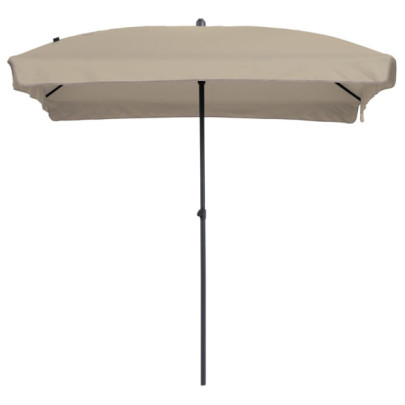 Umbrelă de grădină Patmos Luxe - ecru - 210x140 cm - dreptunghi
