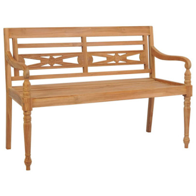 Bancă Batavia - 120 cm - lemn de tec