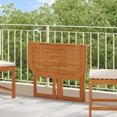 Masă de bistro - 90 x 50 x 75 cm - lemn masiv de acacia