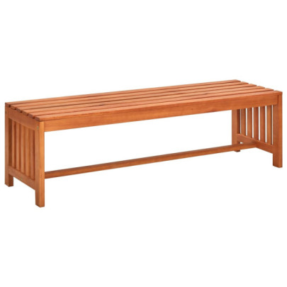 Bancă de grădină - 130 cm - lemn masiv de eucalipt