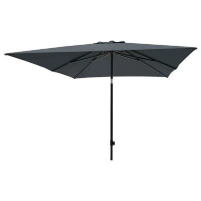 Umbrelă de soare de grădină "Denia" - gri - 200x200 cm