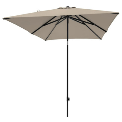 Umbrelă de soare de grădină "Moraira" - ecru - 230x230 cm