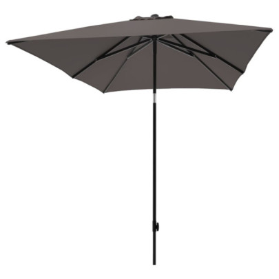Umbrelă de soare de grădină "Moraira" - gri taupe - 230x230 cm