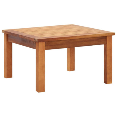 Măsuță de cafea de grădină - 60x60x36 cm - lemn masiv acacia