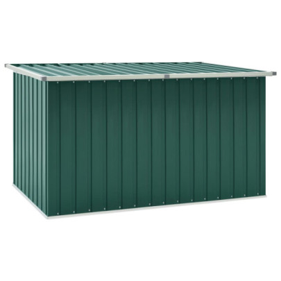 Ladă de depozitare pentru grădină - verde - 171 x 99 x 93 cm