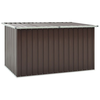 Ladă de depozitare pentru grădină - maro - 171 x 99 x 93 cm