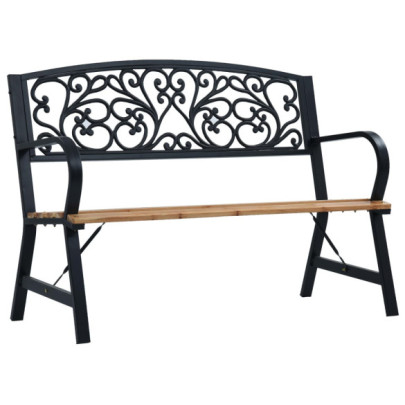 Bancă de grădină - 120 cm - lemn