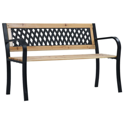 Bancă de grădină - 120 cm - lemn