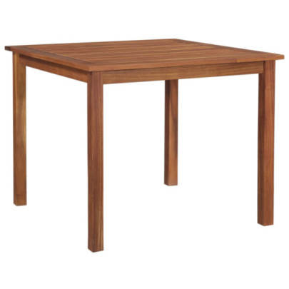 Masă de grădină - 85 x 85 x 74 cm - lemn masiv de acacia