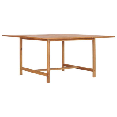 Masă de grădină - 150 x 150 x 76 cm - lemn masiv de tec
