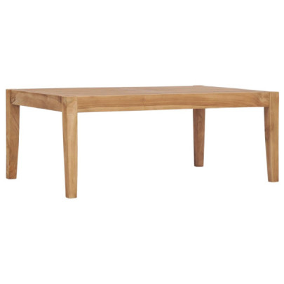 Masă de grădină - 90,5 x 55,5 x 30,5 cm - lemn masiv de tec