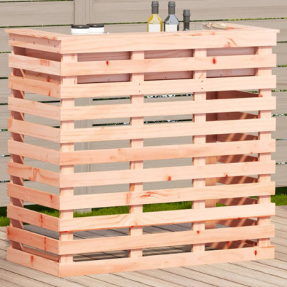 Masă bar pentru exterior - 113,5x50x103 cm - lemn masiv douglas