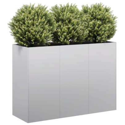 Jardinieră 120x40x80 cm oțel galvanizat
