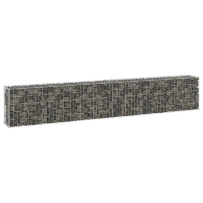 Perete gabion cu capace - 300 x 30 x 50 cm - oțel galvanizat