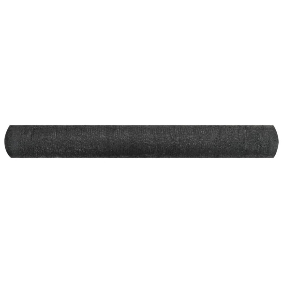 Plasă protecție intimitate - negru - 3,6x10 m - HDPE - 150 g/m²