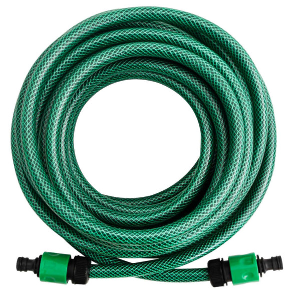 Furtun de piscină - verde - 30 m - PVC