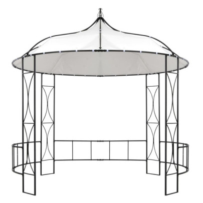 Pavilion - alb - 300 x 290 cm - rotund