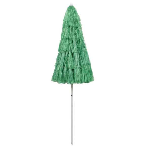 Umbrelă de plajă Hawaii - verde - 240 cm