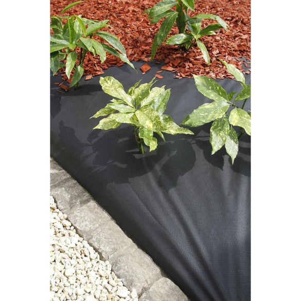 Membrană antiburuieni - negru - 1 x 10 m - 6030228