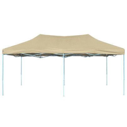 42507  Foldable Tent Pop-Up 3x6 m Cream White