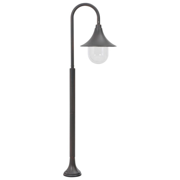 Stâlp de iluminat pentru grădină - bronz - 120 cm - aluminiu - E27