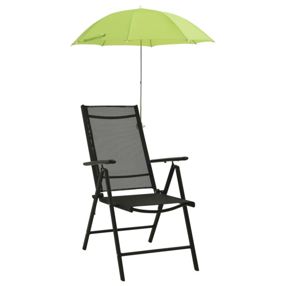 Umbrele pentru scaun de camping - 2 buc. - verde - 105 cm