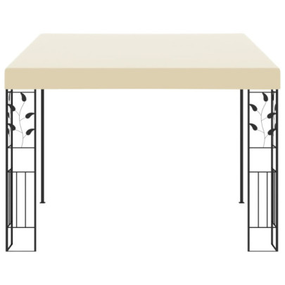 Pavilion de perete - crem - 3 x 3 x 2,5 m