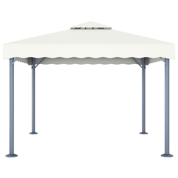 Pavilion - crem - 300 x 300 cm - aluminiu