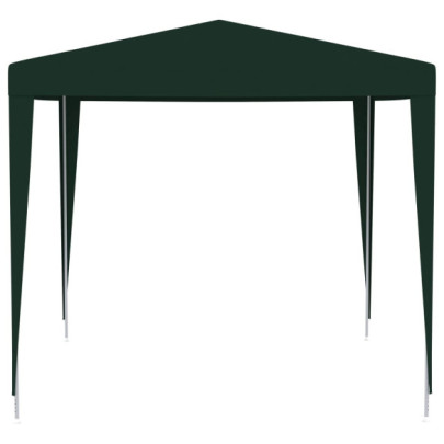 Cort de petrecere profesional - verde - 2,5 x 2,5 m - 90 g/m²