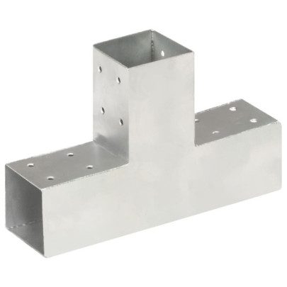 Conectori de grindă - formă T - 4 buc - 71x71 mm - metal galvanizat