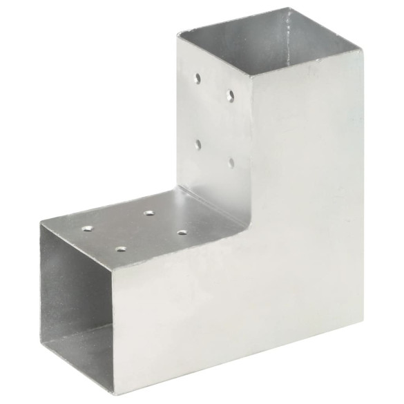 Conectori de grindă - formă L - 4 buc - 81x81 mm - metal galvanizat