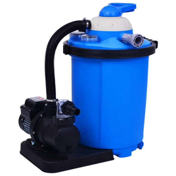 Pompă filtru cu nisip - cu temporizator - 550 W 50 L