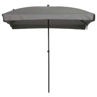 Umbrelă soare Patmos Luxe - gri deschis - 210x140 cm - dreptunghi