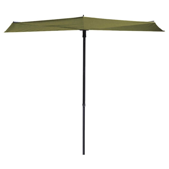 Umbrelă de soare balcon Sun Wave - verde salvie - 270 x 150 cm