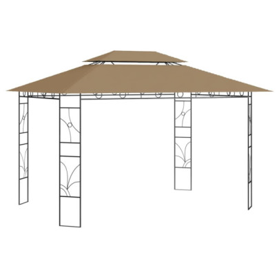 Pavilion - gri taupe - 4x3x2,7 m - 160 g/m²