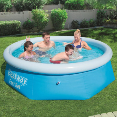 Piscină gonflabilă Fast Set - 244 x 66 cm - rotundă - 57265