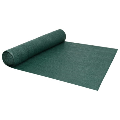 Plasă protecție intimitate - verde - 1x10 m - HDPE - 150 g/m²