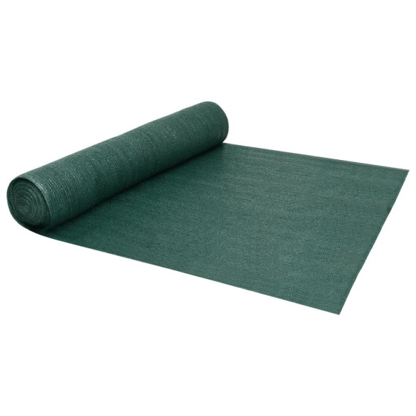 Plasă pentru intimitate - verde - 1x25 m - HDPE - 150 g/m²